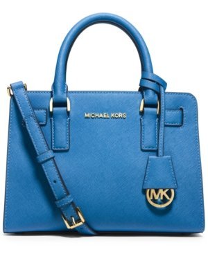 Michael Michael Kors Dillon Small Satchel Heritage Blue New