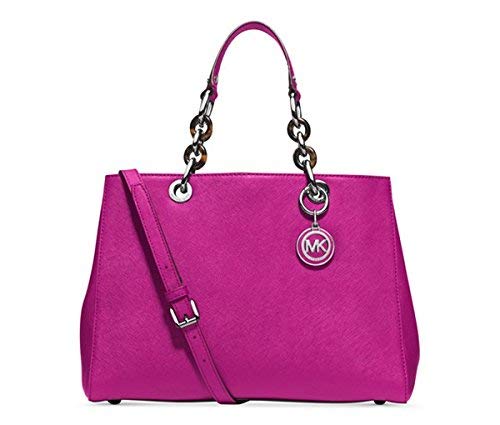 Michael Kors Cynthia MEDIUM Satchel FUSCHIA