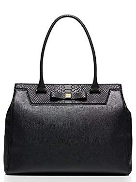 Kate Spade New York Satchel Rivas Street Selby Black Leather Bag