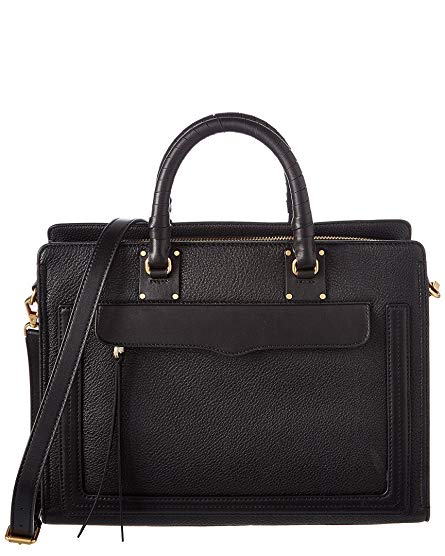 Rebecca Minkoff Womens Bree Large Top Zip Satchel