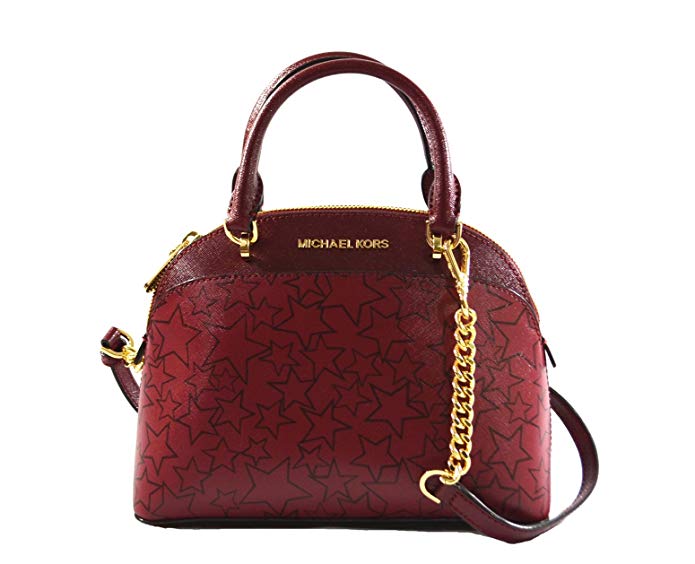 MICHAEL Michael Kors EMMY Women's Shoulder Handbag SMALL DOME SATCHEL