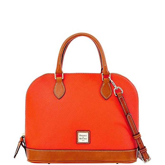 Dooney & Bourke Pebble Grain Zip Zip Satchel