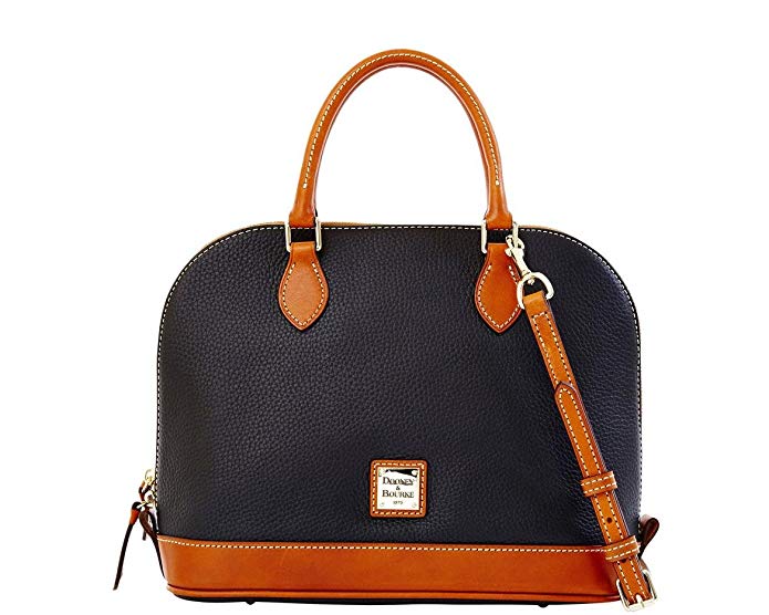 Dooney & Bourke Pebble Grain Zip Zip Satchel