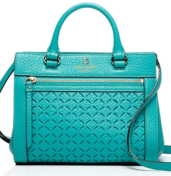 Kate Spade Perri Lane Mini Romy Satchel Handbag Crossbody Purse in Fremont Turquoise (342)