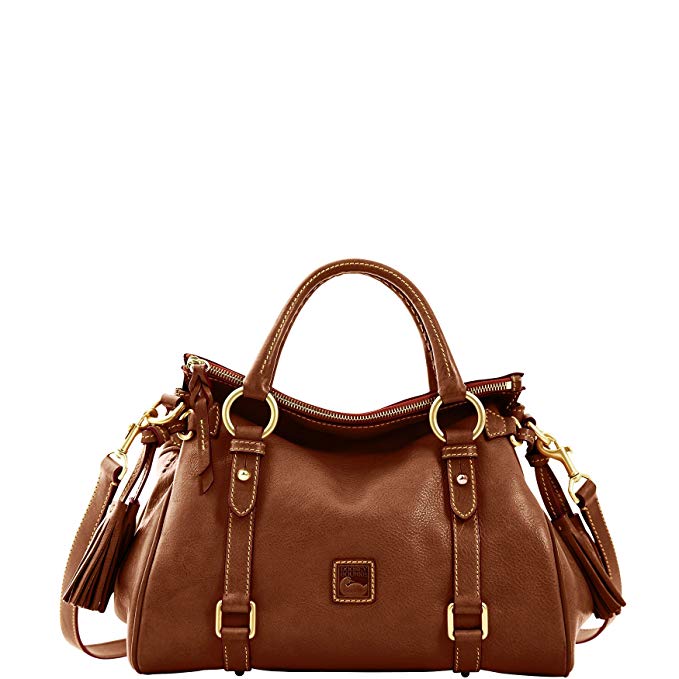 Dooney & Bourke Florentine Small Satchel Chestnut/Self Trim One Size