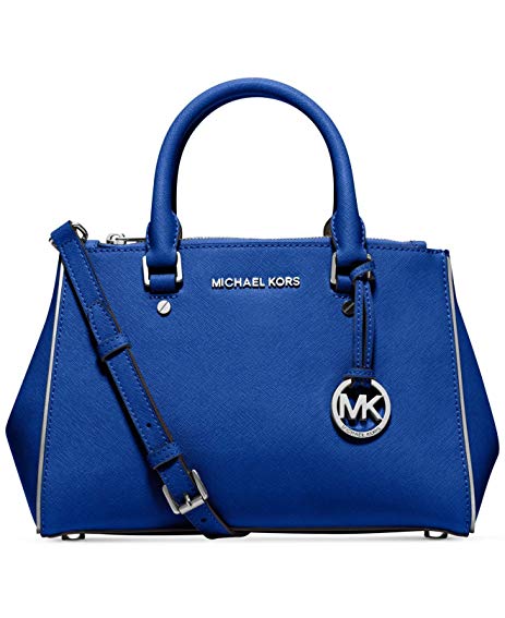 MICHAEL Michael Kors Specchio Sutton Small Satchel in Electric Blue