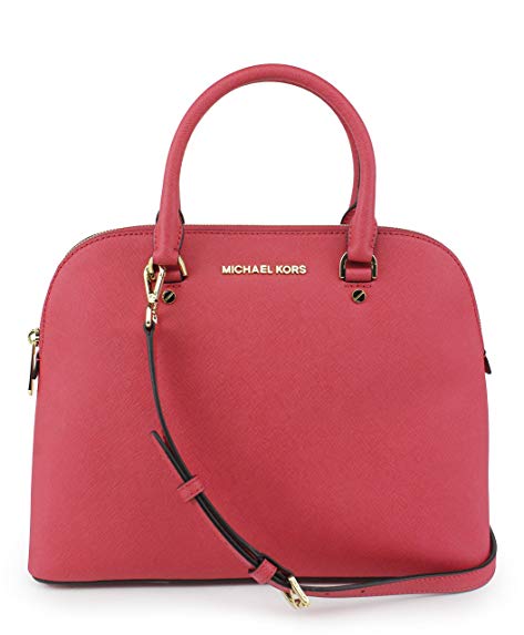 MICHAEL Michael Kors Cindy Large Dome Satchel WATERMELON