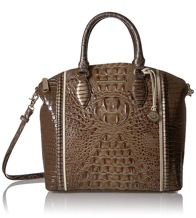 Brahmin Large Duxbury Satchel, Elmwood