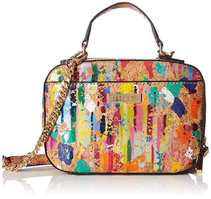 MILLY Splatter Cork Mini Satchel