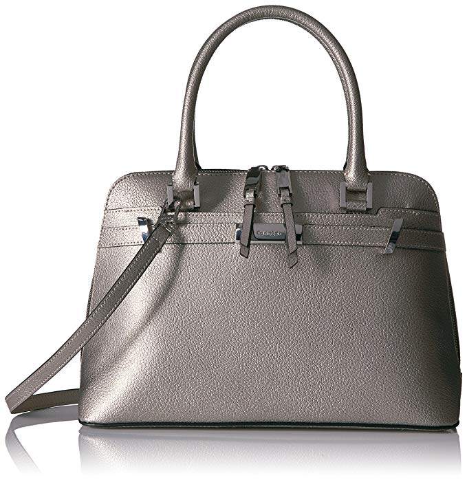 Calvin Klein Brooke Tumble Pebble Satchel