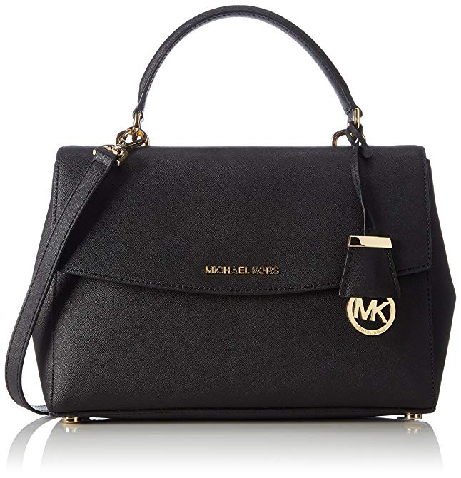 MICHAEL Michael Kors Satchel - Ava Medium Top Handle, Black