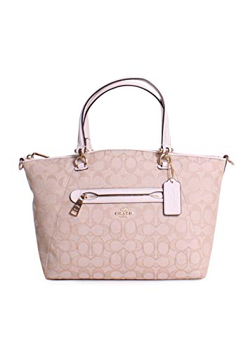 COACH Womens Signature Prairie Satchel