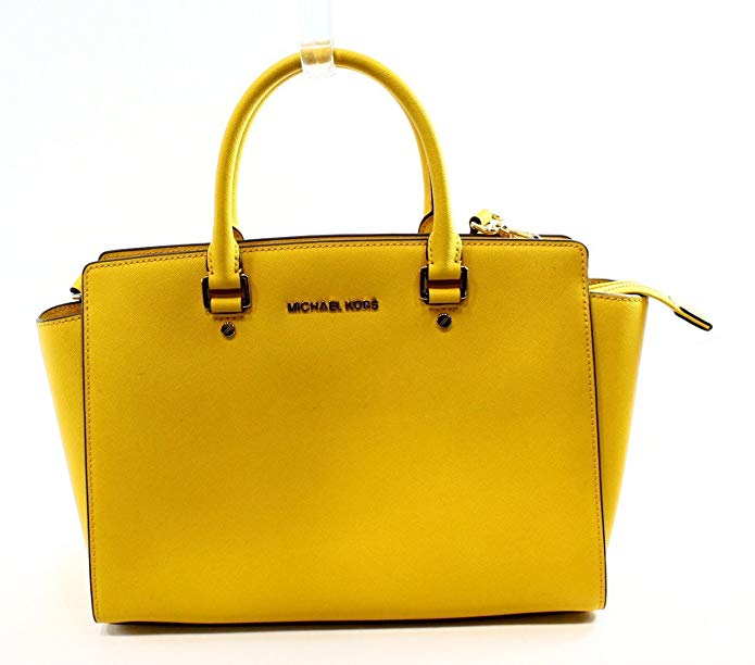 Michael Kors Selma Large TZ Satchel in Sun