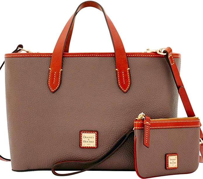 Dooney & Bourke Small Briana Pebble Satchel w/ med Wristlet