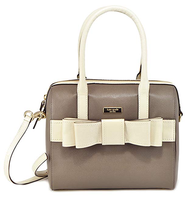 kate spade new york Alice Court Kaiya Convertible Satchel, Cliff Grey/Bone