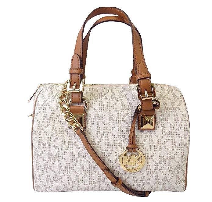 Michael Kors Grayson Medium Chain Signature Satchel