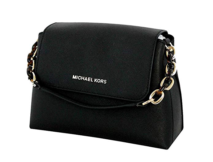 MICHAEL Michael Kors Women's PORTIA SMALL Shoulder Satchel Leather Handbag Purse