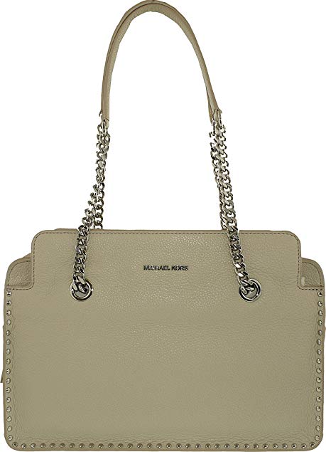 Michael Kors Women's Large Astor Leather Satchel Top-Handle Bag