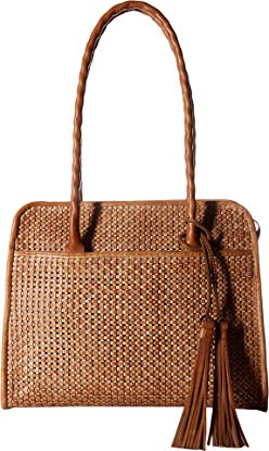 Patricia Nash Womens Large Paris Satchel Vegtan Woven