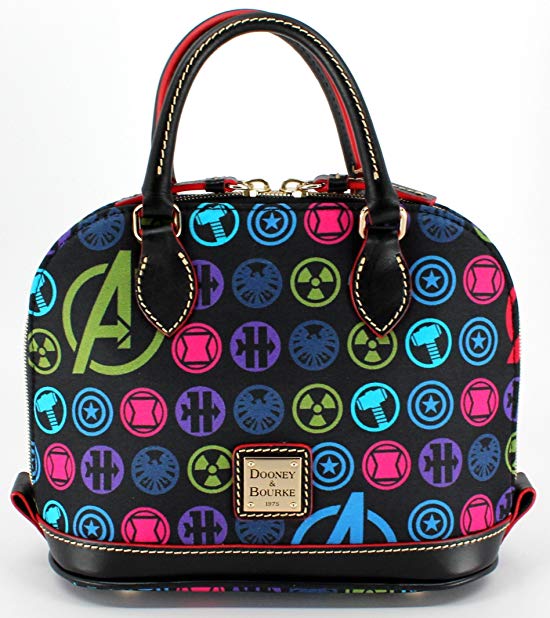 Disney Marvel Avengers Dooney & Bourke Bitsy Satchel - Small Crossbody Bag Purse