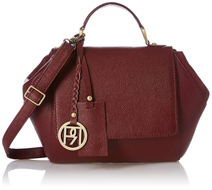 Phive Rivers Women’s Satchel Bag (Burgundy) (PR1063)